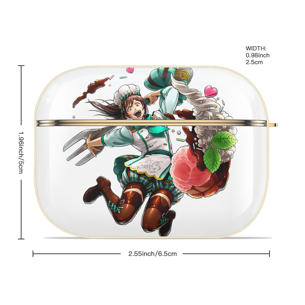 進撃の巨人 サシャ·ブラウス Attack on Titan Sasha Blaus 【AirPods Pro用】ハードシェル保護ケース｜耐衝撃・防指紋・カラビナ付き商品仕様