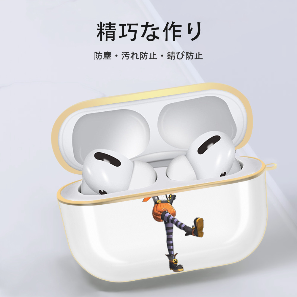 進撃の巨人 アルミン·アルレルト Attack on Titan Armin Arlert 【AirPods Pro用】ハードシェル保護ケース｜耐衝撃・防指紋・カラビナ付き商品仕様