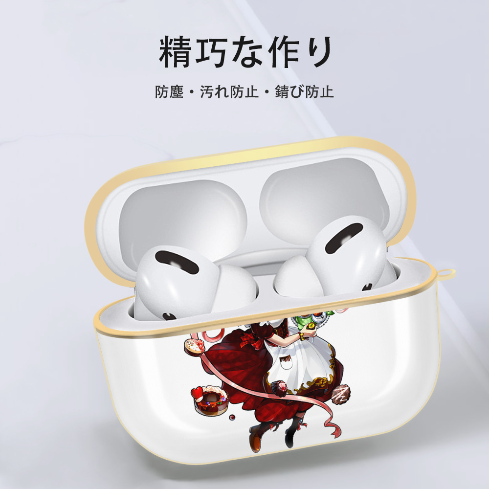 進撃の巨人 クリスタ·レンズ Attack on Titan Christa Lenz 【AirPods Pro用】ハードシェル保護ケース｜耐衝撃・防指紋・カラビナ付き商品仕様
