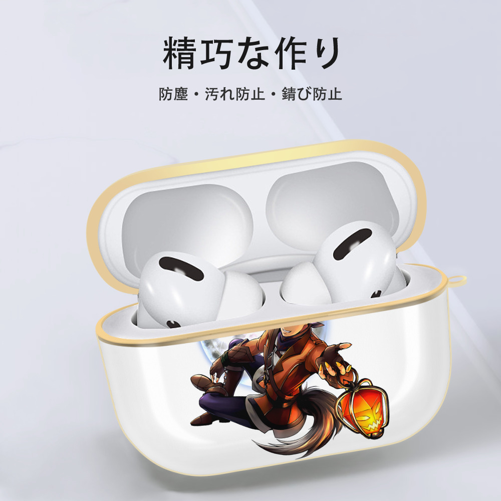 進撃の巨人 Attack on Titan 【AirPods Pro用】ハードシェル保護ケース｜耐衝撃・防指紋・カラビナ付き商品仕様