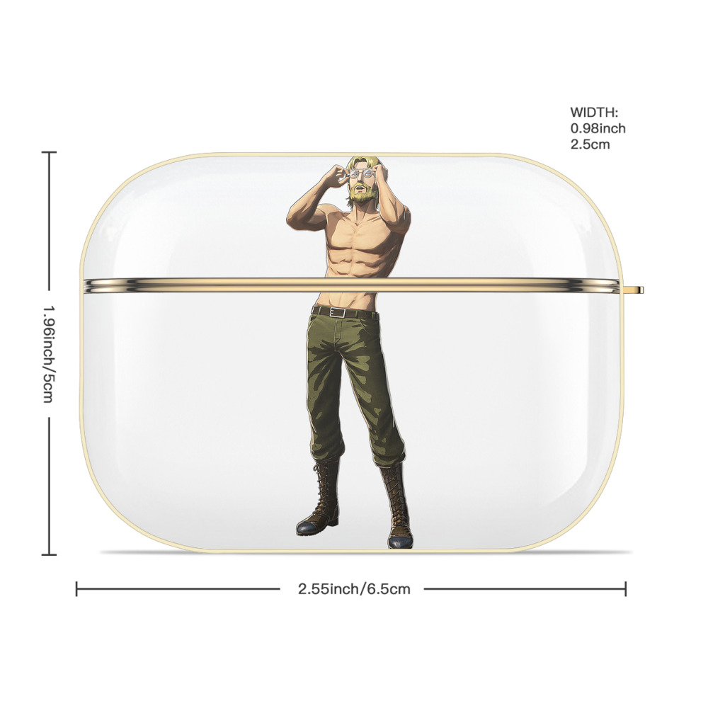 進撃の巨人 Attack on Titan 【AirPods Pro用】ハードシェル保護ケース｜耐衝撃・防指紋・カラビナ付き商品仕様