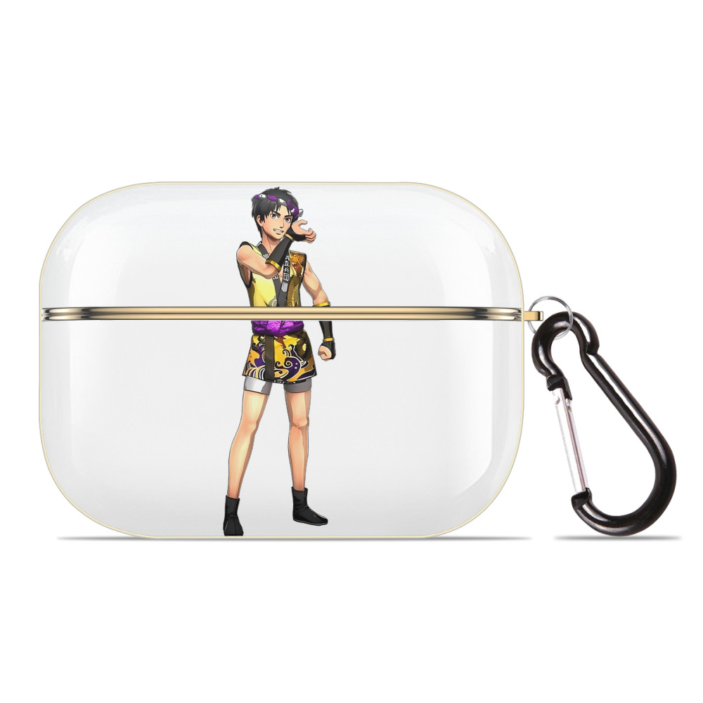 （画像用） 進撃の巨人 リヴァイ·アッカーマン Attack on Titan Levi Ackerman 【AirPods Pro用】ハードシェル保護ケース｜耐衝撃・防指紋・カラビナ付き商品仕様