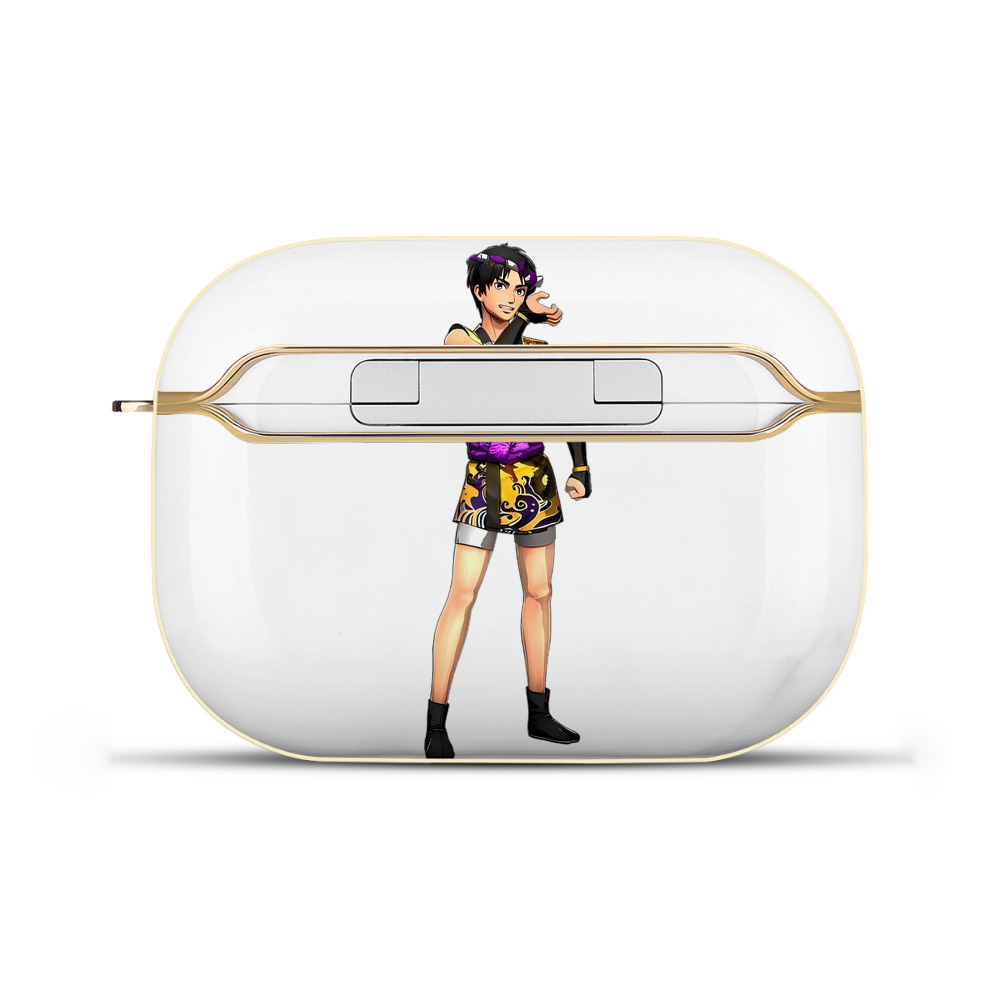 （画像用） 進撃の巨人 リヴァイ·アッカーマン Attack on Titan Levi Ackerman 【AirPods Pro用】ハードシェル保護ケース｜耐衝撃・防指紋・カラビナ付き商品仕様