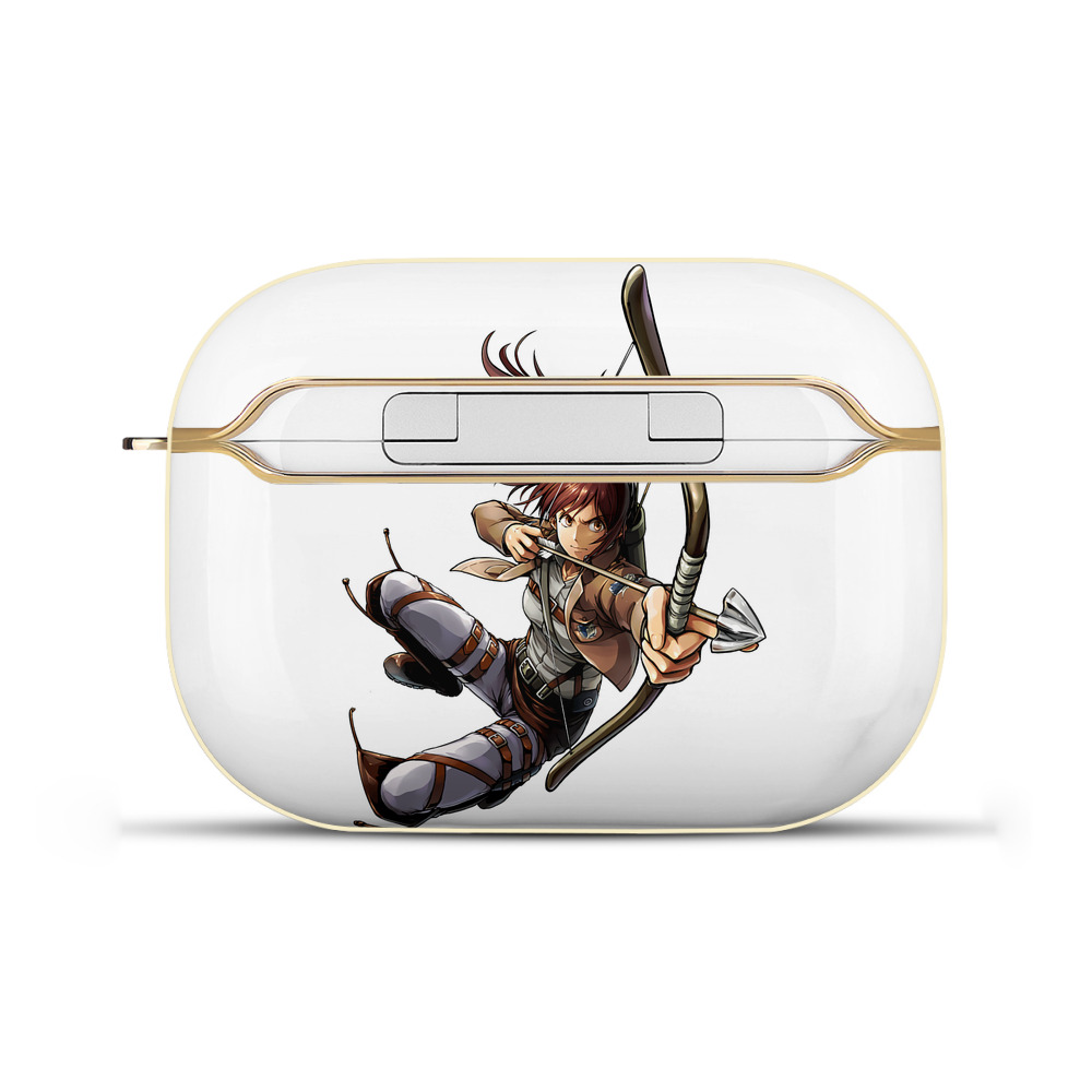 （画像用） 進撃の巨人 サシャ·ブラウス Attack on Titan Sasha Blaus 【AirPods Pro用】ハードシェル保護ケース｜耐衝撃・防指紋・カラビナ付き商品仕様