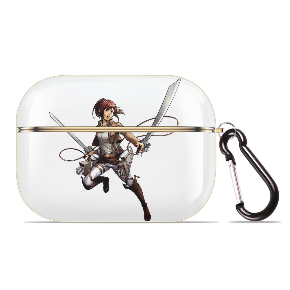 （画像用） 進撃の巨人 サシャ·ブラウス Attack on Titan Sasha Blaus 【AirPods Pro用】ハードシェル保護ケース｜耐衝撃・防指紋・カラビナ付き商品仕様