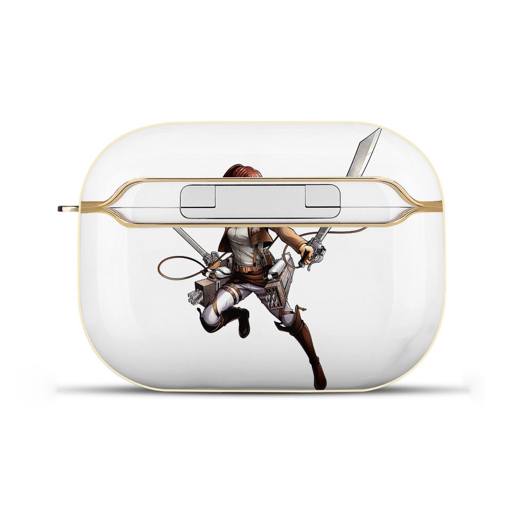 （画像用） 進撃の巨人 サシャ·ブラウス Attack on Titan Sasha Blaus 【AirPods Pro用】ハードシェル保護ケース｜耐衝撃・防指紋・カラビナ付き商品仕様