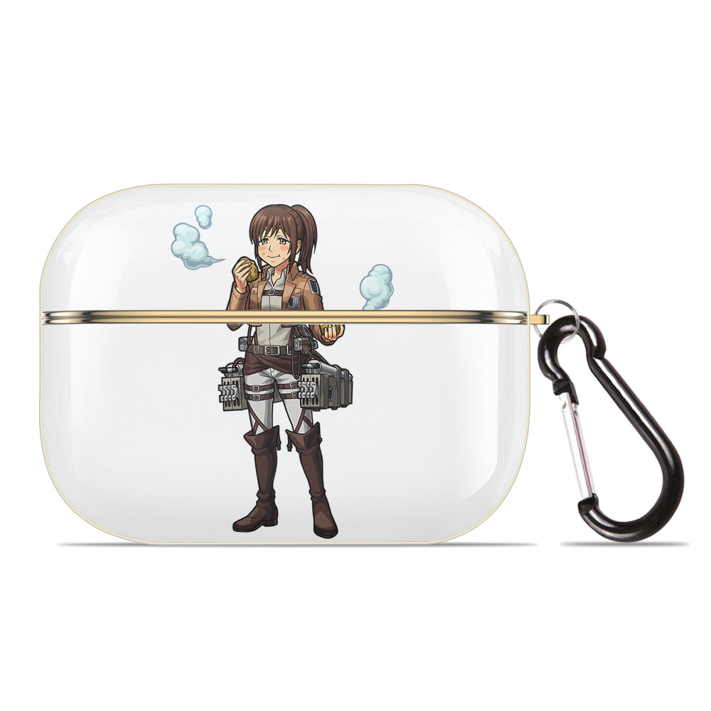 （画像用） 進撃の巨人 サシャ·ブラウス Attack on Titan Sasha Blaus 【AirPods Pro用】ハードシェル保護ケース｜耐衝撃・防指紋・カラビナ付き商品仕様