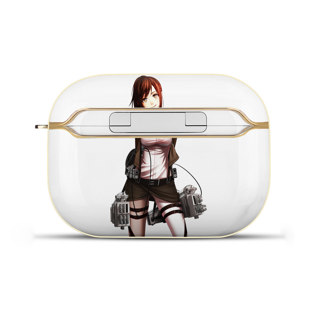 （画像用） 進撃の巨人 サシャ·ブラウス Attack on Titan Sasha Blaus 【AirPods Pro用】ハードシェル保護ケース｜耐衝撃・防指紋・カラビナ付き商品仕様