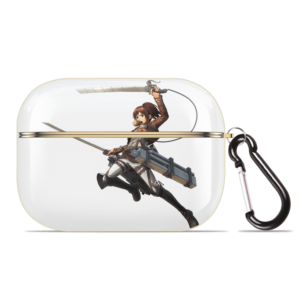（画像用） 進撃の巨人 サシャ·ブラウス Attack on Titan Sasha Blaus 【AirPods Pro用】ハードシェル保護ケース｜耐衝撃・防指紋・カラビナ付き商品仕様