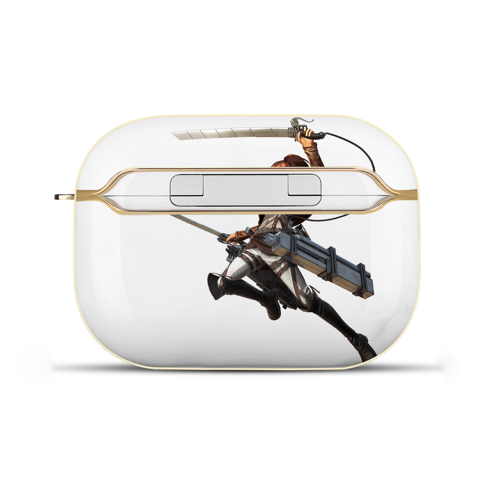 （画像用） 進撃の巨人 サシャ·ブラウス Attack on Titan Sasha Blaus 【AirPods Pro用】ハードシェル保護ケース｜耐衝撃・防指紋・カラビナ付き商品仕様