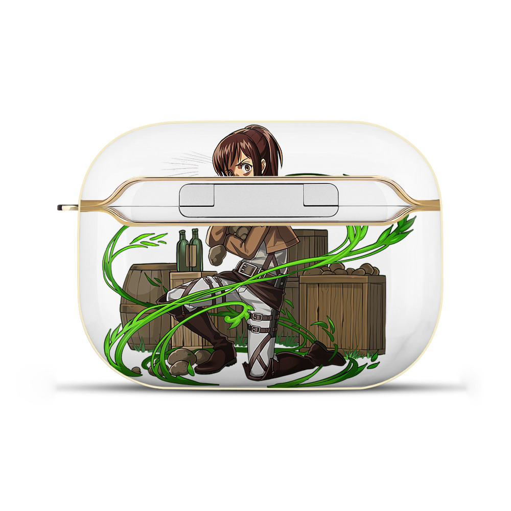 （画像用） 進撃の巨人 サシャ·ブラウス Attack on Titan Sasha Blaus 【AirPods Pro用】ハードシェル保護ケース｜耐衝撃・防指紋・カラビナ付き商品仕様
