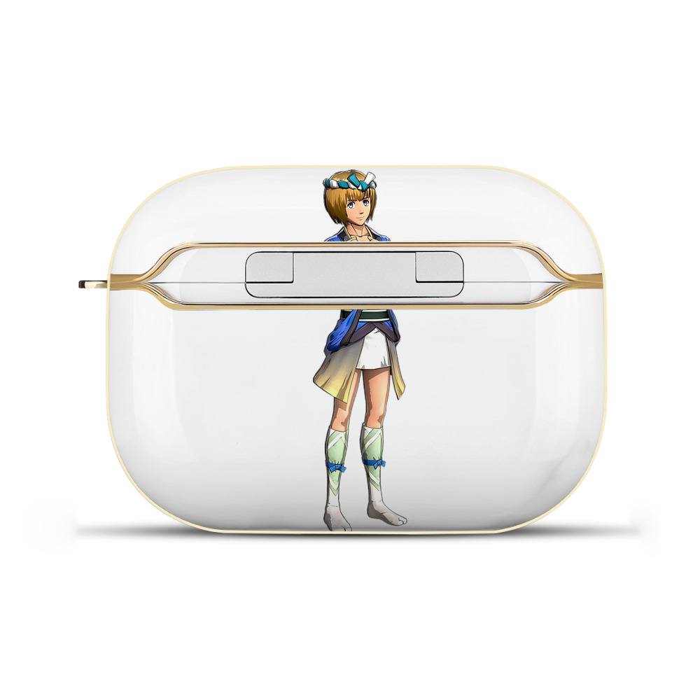 （画像用） 進撃の巨人 アルミン·アルレルト Attack on Titan Armin Arlert 【AirPods Pro用】ハードシェル保護ケース｜耐衝撃・防指紋・カラビナ付き商品仕様