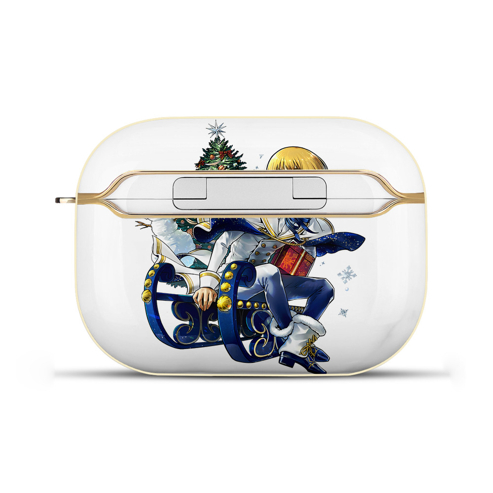 （画像用） 進撃の巨人 アルミン·アルレルト Attack on Titan Armin Arlert 【AirPods Pro用】ハードシェル保護ケース｜耐衝撃・防指紋・カラビナ付き商品仕様