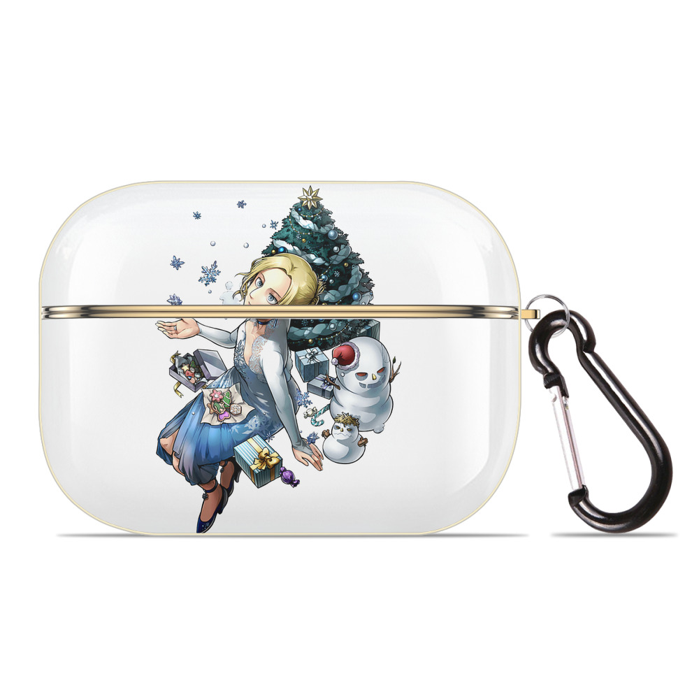 （画像用） 進撃の巨人 アニ・レオンハート Attack on Titan Annie Leonhart 【AirPods Pro用】ハードシェル保護ケース｜耐衝撃・防指紋・カラビナ付き商品仕様