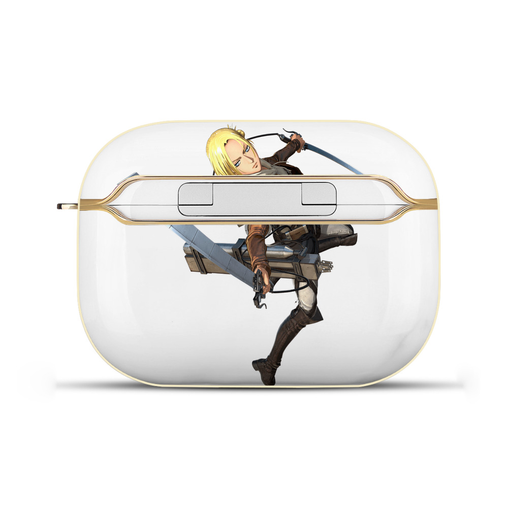 （画像用） 進撃の巨人 アニ・レオンハート Attack on Titan Annie Leonhart 【AirPods Pro用】ハードシェル保護ケース｜耐衝撃・防指紋・カラビナ付き商品仕様