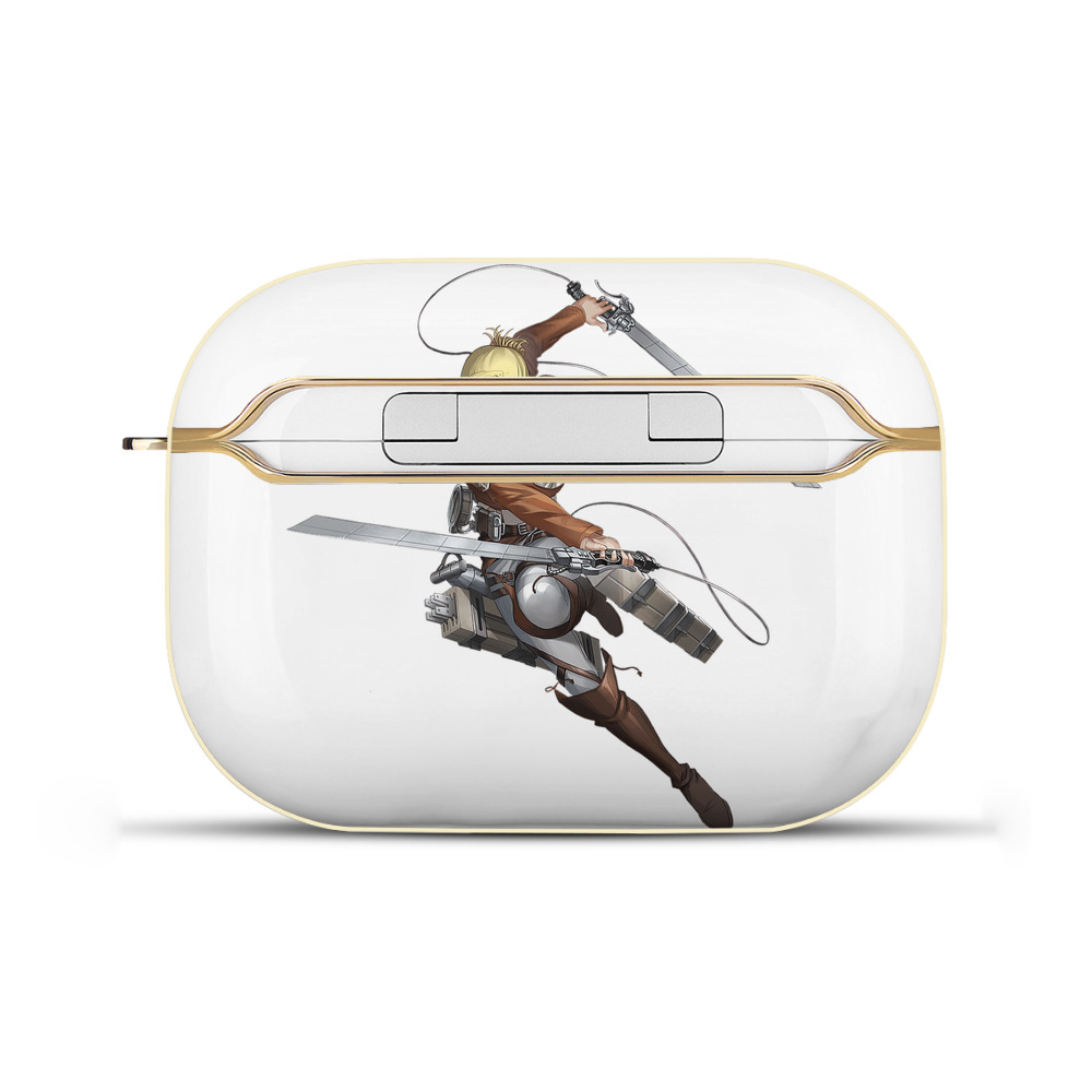 （画像用） 進撃の巨人 アニ・レオンハート Attack on Titan Annie Leonhart 【AirPods Pro用】ハードシェル保護ケース｜耐衝撃・防指紋・カラビナ付き商品仕様