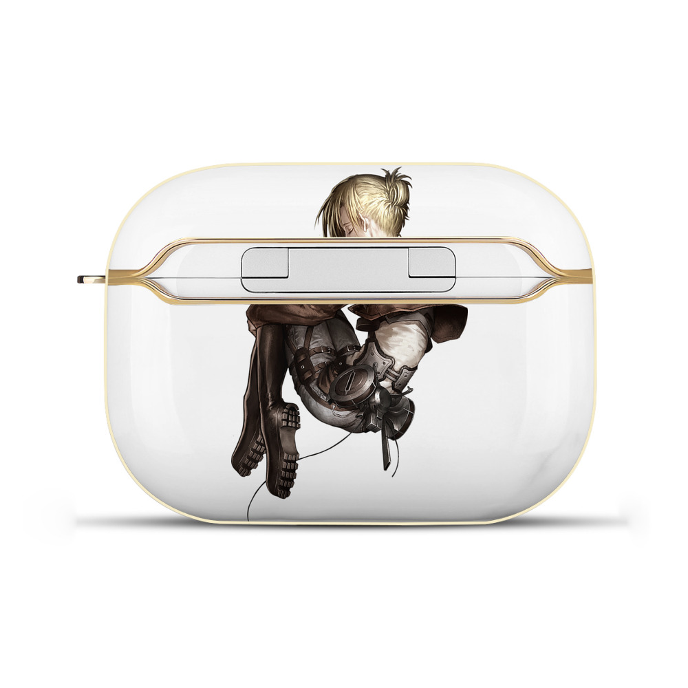 （画像用） 進撃の巨人 アニ・レオンハート Attack on Titan Annie Leonhart 【AirPods Pro用】ハードシェル保護ケース｜耐衝撃・防指紋・カラビナ付き商品仕様