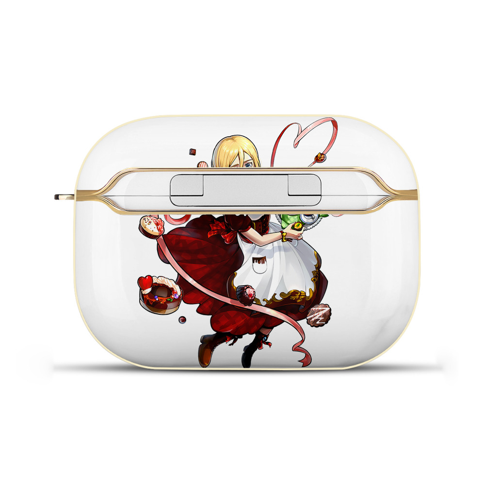 （画像用） 進撃の巨人 クリスタ·レンズ Attack on Titan Christa Lenz 【AirPods Pro用】ハードシェル保護ケース｜耐衝撃・防指紋・カラビナ付き商品仕様