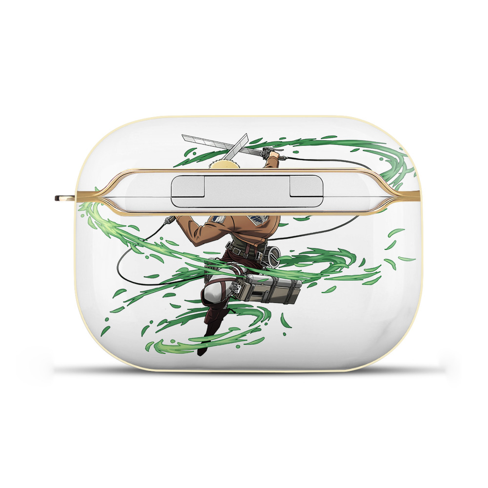 （画像用） 進撃の巨人 ライナー・ブラウン Attack on Titan Reiner Braun 【AirPods Pro用】ハードシェル保護ケース｜耐衝撃・防指紋・カラビナ付き商品仕様