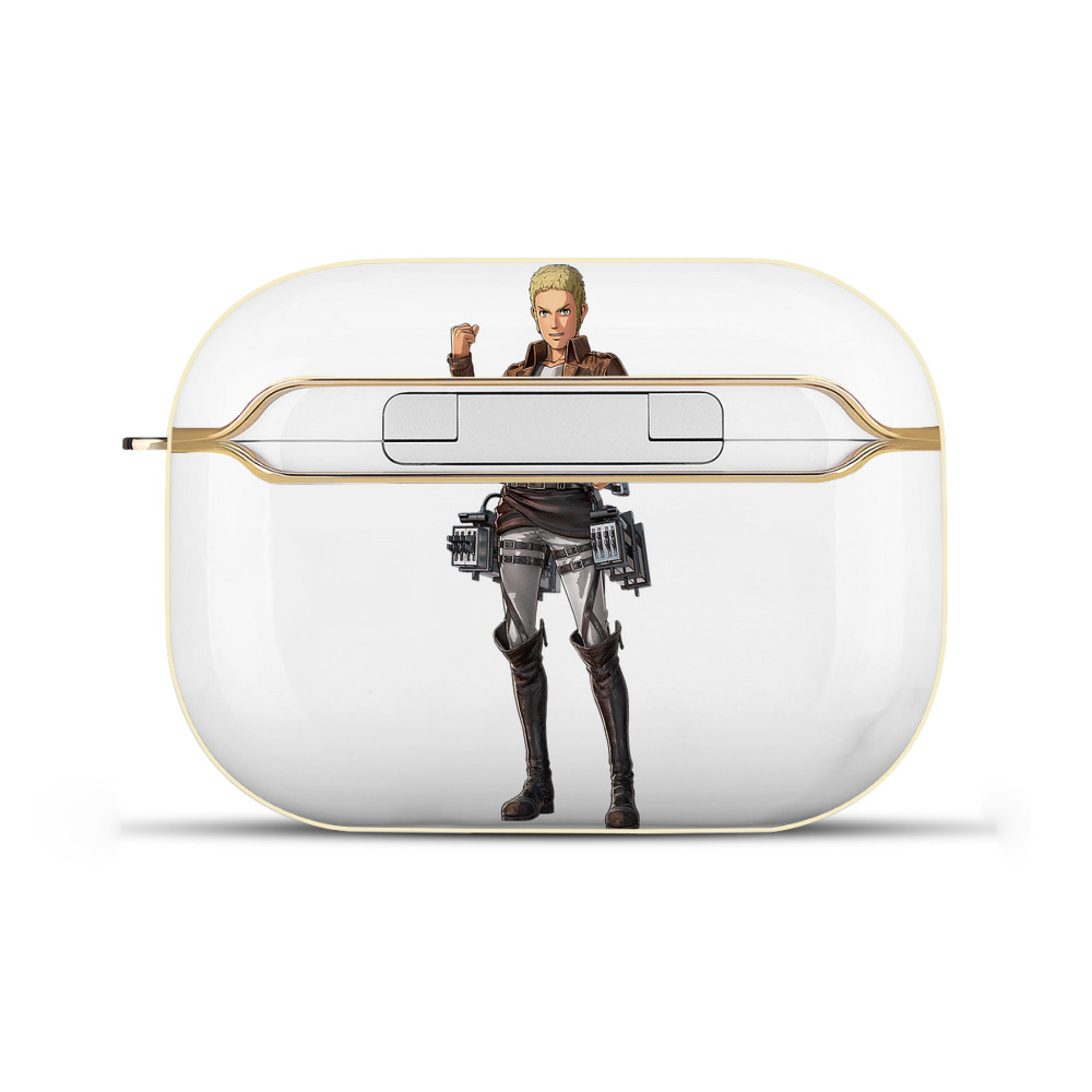 （画像用） 進撃の巨人 ライナー・ブラウン Attack on Titan Reiner Braun 【AirPods Pro用】ハードシェル保護ケース｜耐衝撃・防指紋・カラビナ付き商品仕様