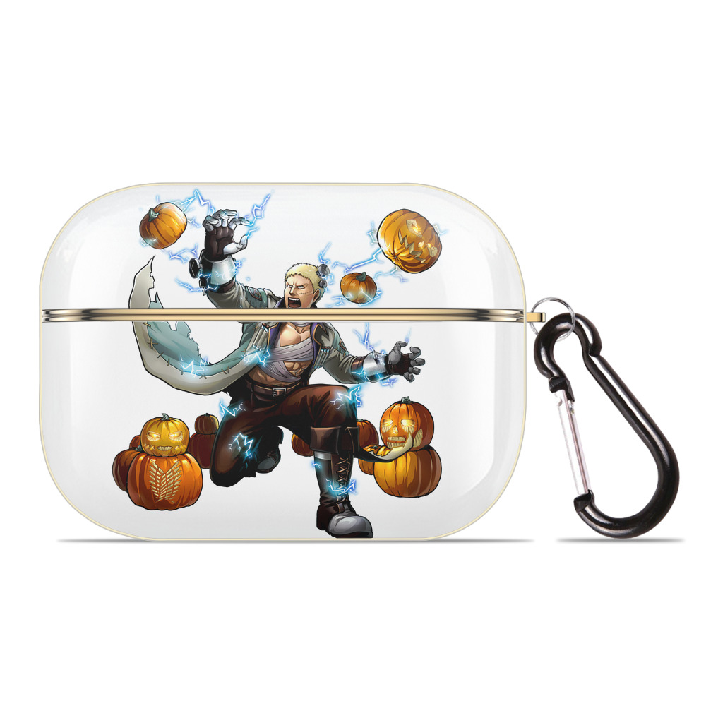 （画像用） 進撃の巨人 ライナー・ブラウン Attack on Titan Reiner Braun 【AirPods Pro用】ハードシェル保護ケース｜耐衝撃・防指紋・カラビナ付き商品仕様