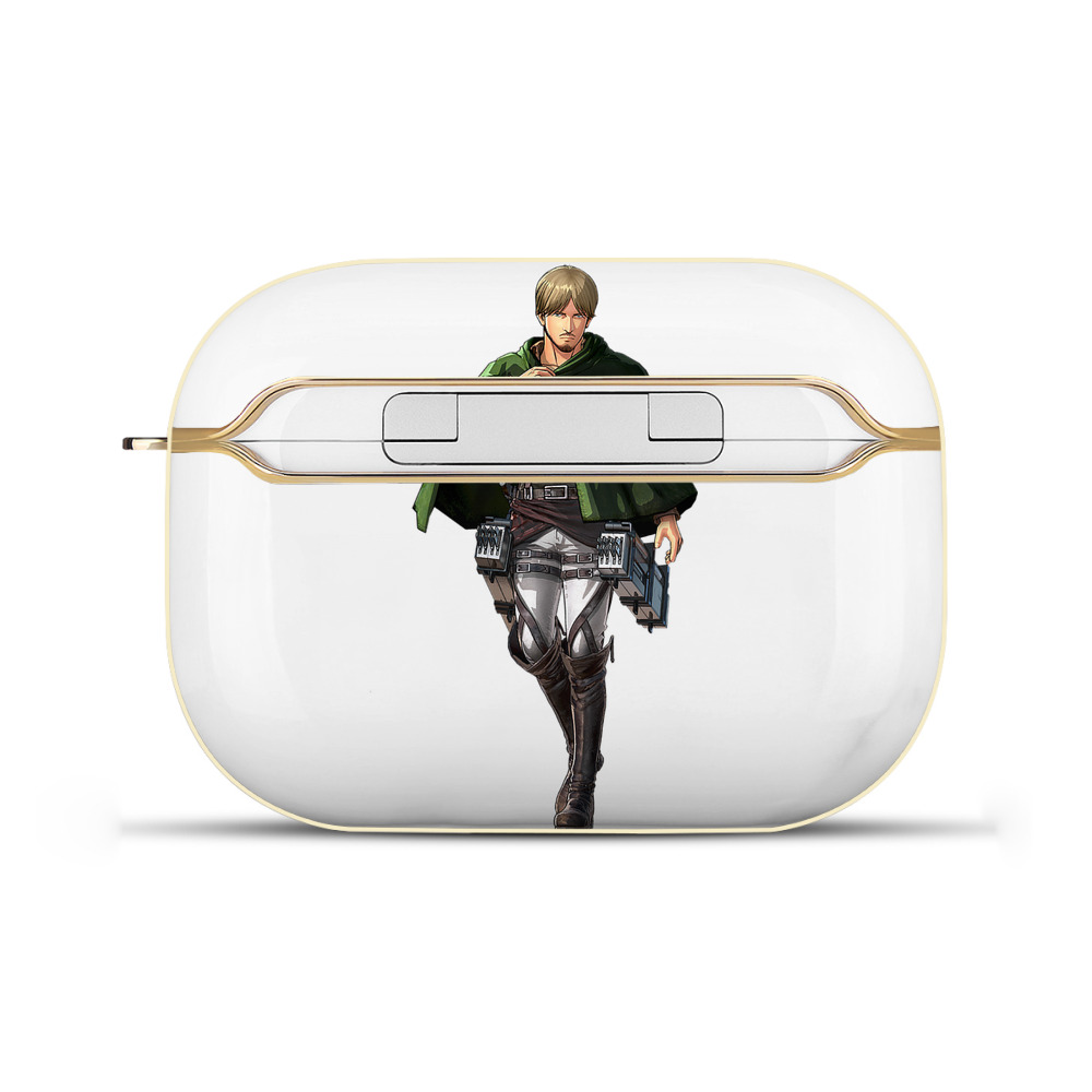 （画像用） 進撃の巨人 ミケ·ザカリアス Attack on Titan Mike Zakarius 【AirPods Pro用】ハードシェル保護ケース｜耐衝撃・防指紋・カラビナ付き商品仕様