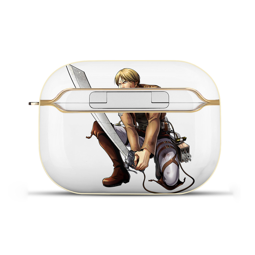 （画像用） 進撃の巨人 ミケ·ザカリアス Attack on Titan Mike Zakarius 【AirPods Pro用】ハードシェル保護ケース｜耐衝撃・防指紋・カラビナ付き商品仕様