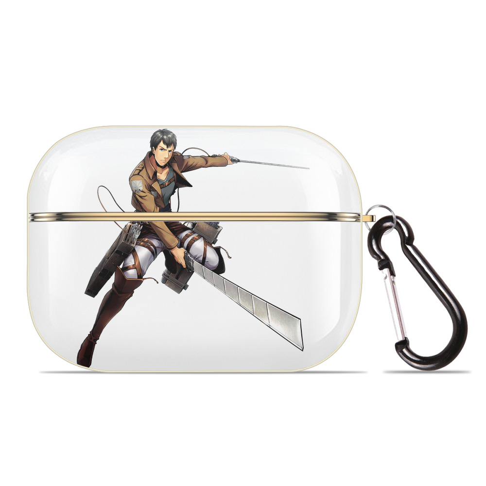 （画像用） 進撃の巨人 ベルトルト・フーバー Attack on Titan Bertholdt Hoover 【AirPods Pro用】ハードシェル保護ケース｜耐衝撃・防指紋・カラビナ付き商品仕様
