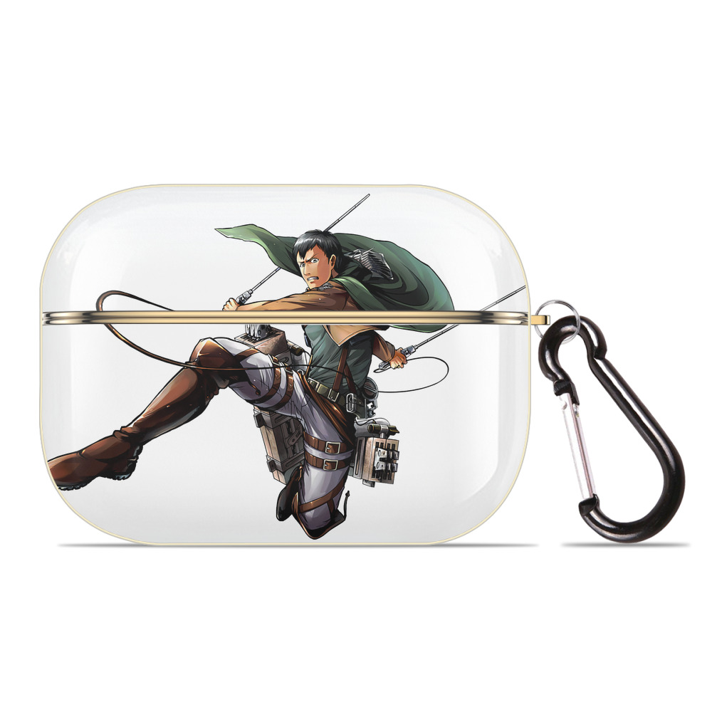 （画像用） 進撃の巨人 ベルトルト・フーバー Attack on Titan Bertholdt Hoover 【AirPods Pro用】ハードシェル保護ケース｜耐衝撃・防指紋・カラビナ付き商品仕様
