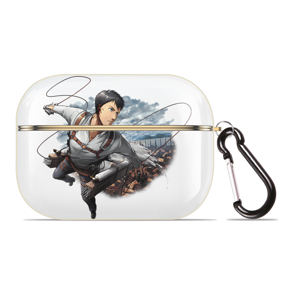 （画像用） 進撃の巨人 ベルトルト・フーバー Attack on Titan Bertholdt Hoover 【AirPods Pro用】ハードシェル保護ケース｜耐衝撃・防指紋・カラビナ付き商品仕様