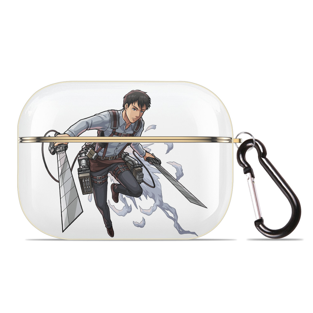 （画像用） 進撃の巨人 ベルトルト・フーバー Attack on Titan Bertholdt Hoover 【AirPods Pro用】ハードシェル保護ケース｜耐衝撃・防指紋・カラビナ付き商品仕様