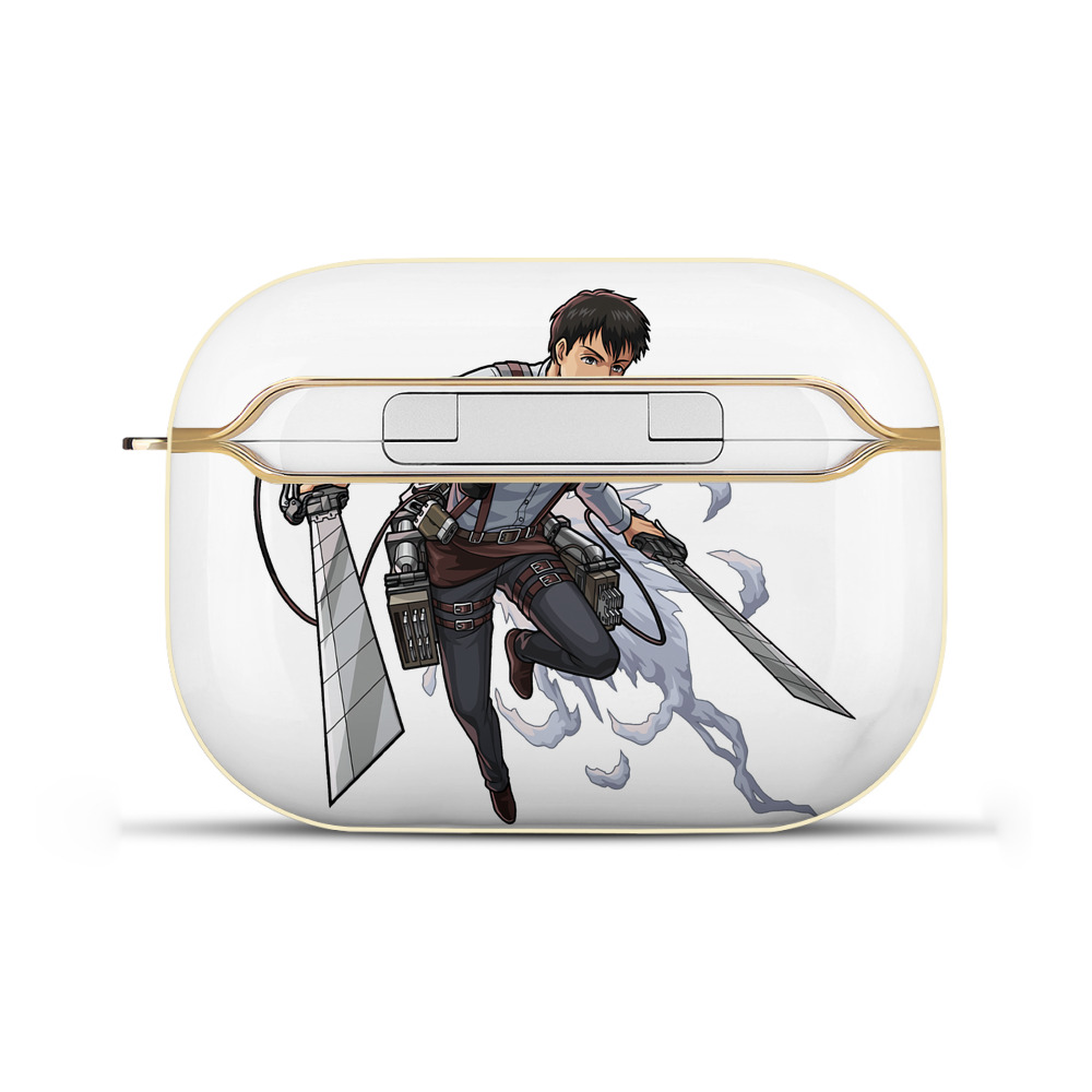 （画像用） 進撃の巨人 ベルトルト・フーバー Attack on Titan Bertholdt Hoover 【AirPods Pro用】ハードシェル保護ケース｜耐衝撃・防指紋・カラビナ付き商品仕様