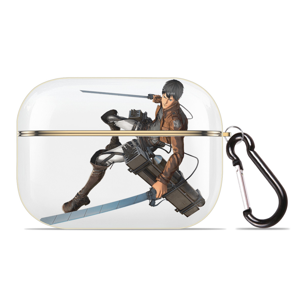 （画像用） 進撃の巨人 ベルトルト・フーバー Attack on Titan Bertholdt Hoover 【AirPods Pro用】ハードシェル保護ケース｜耐衝撃・防指紋・カラビナ付き商品仕様