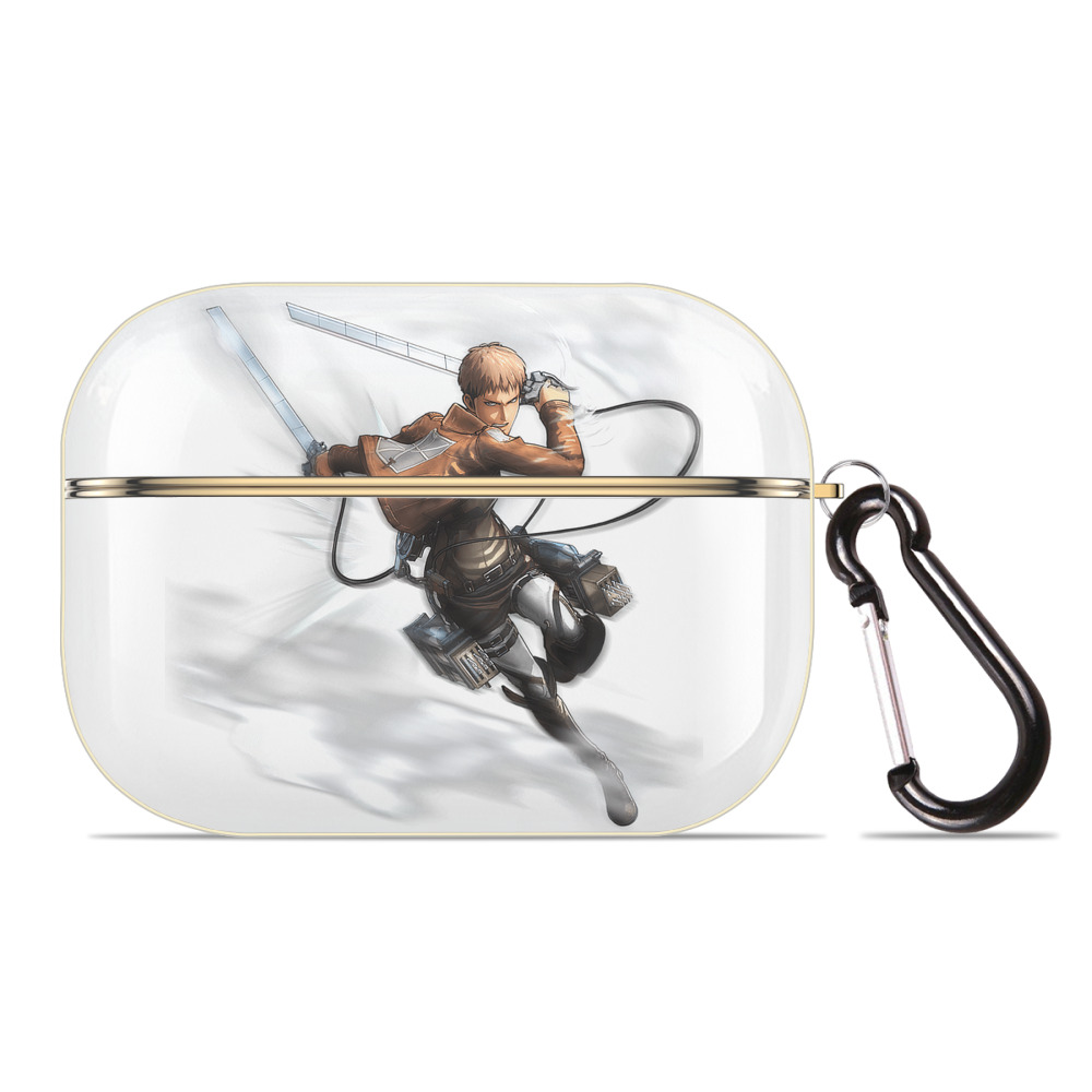 （画像用） 進撃の巨人 ジャン・キルシュタイン Attack on Titan Jean Kirstein 【AirPods Pro用】ハードシェル保護ケース｜耐衝撃・防指紋・カラビナ付き商品仕様