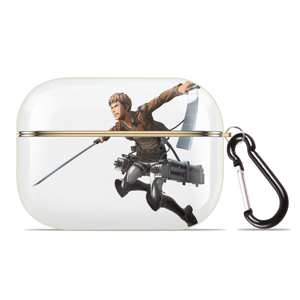 （画像用） 進撃の巨人 ジャン・キルシュタイン Attack on Titan Jean Kirstein 【AirPods Pro用】ハードシェル保護ケース｜耐衝撃・防指紋・カラビナ付き商品仕様