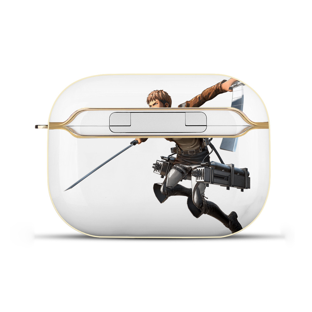 （画像用） 進撃の巨人 ジャン・キルシュタイン Attack on Titan Jean Kirstein 【AirPods Pro用】ハードシェル保護ケース｜耐衝撃・防指紋・カラビナ付き商品仕様