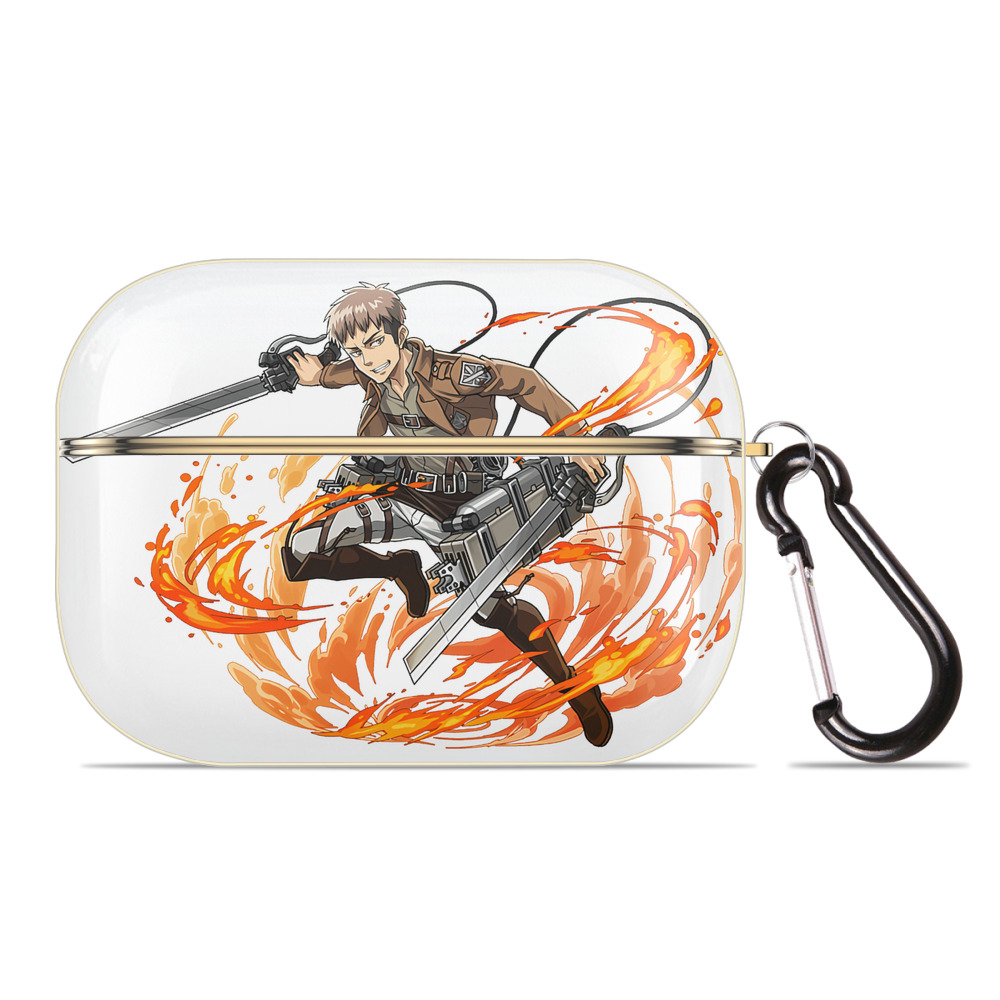 （画像用） 進撃の巨人 ジャン・キルシュタイン Attack on Titan Jean Kirstein 【AirPods Pro用】ハードシェル保護ケース｜耐衝撃・防指紋・カラビナ付き商品仕様