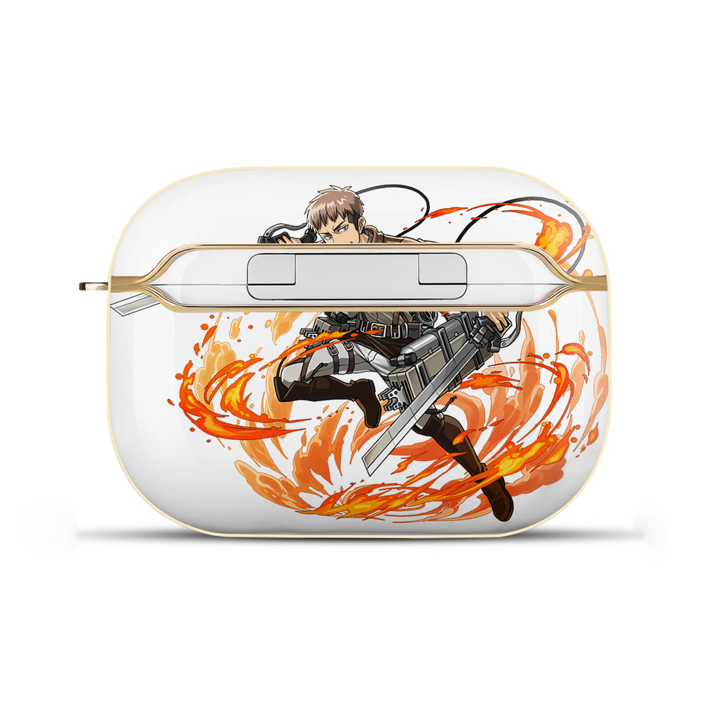 （画像用） 進撃の巨人 ジャン・キルシュタイン Attack on Titan Jean Kirstein 【AirPods Pro用】ハードシェル保護ケース｜耐衝撃・防指紋・カラビナ付き商品仕様