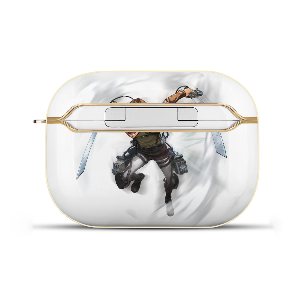 （画像用） 進撃の巨人 コニー·スプリンガー Attack on Titan Connie Springer 【AirPods Pro用】ハードシェル保護ケース｜耐衝撃・防指紋・カラビナ付き商品仕様