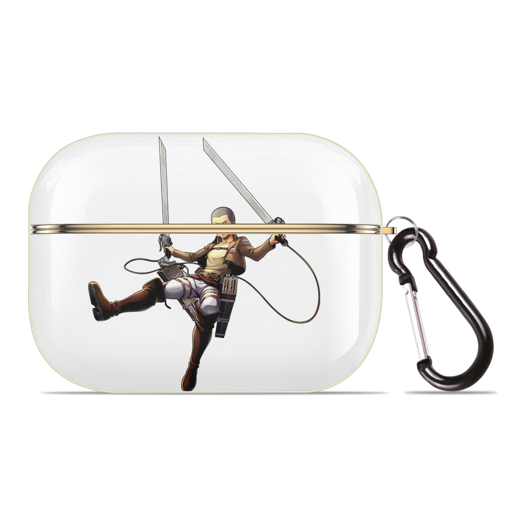 （画像用） 進撃の巨人 コニー·スプリンガー Attack on Titan Connie Springer 【AirPods Pro用】ハードシェル保護ケース｜耐衝撃・防指紋・カラビナ付き商品仕様
