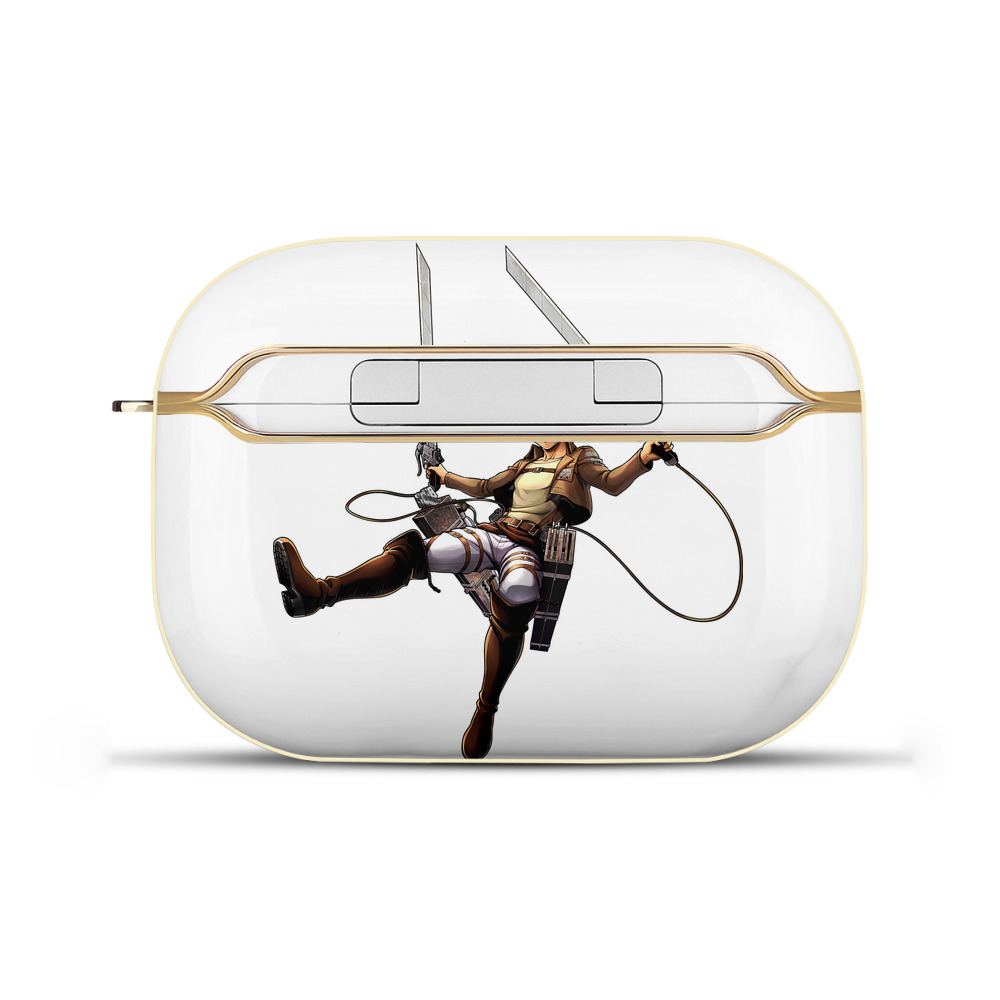 （画像用） 進撃の巨人 コニー·スプリンガー Attack on Titan Connie Springer 【AirPods Pro用】ハードシェル保護ケース｜耐衝撃・防指紋・カラビナ付き商品仕様