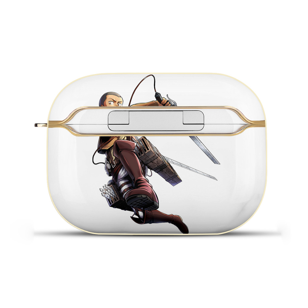 （画像用） 進撃の巨人 コニー·スプリンガー Attack on Titan Connie Springer 【AirPods Pro用】ハードシェル保護ケース｜耐衝撃・防指紋・カラビナ付き商品仕様