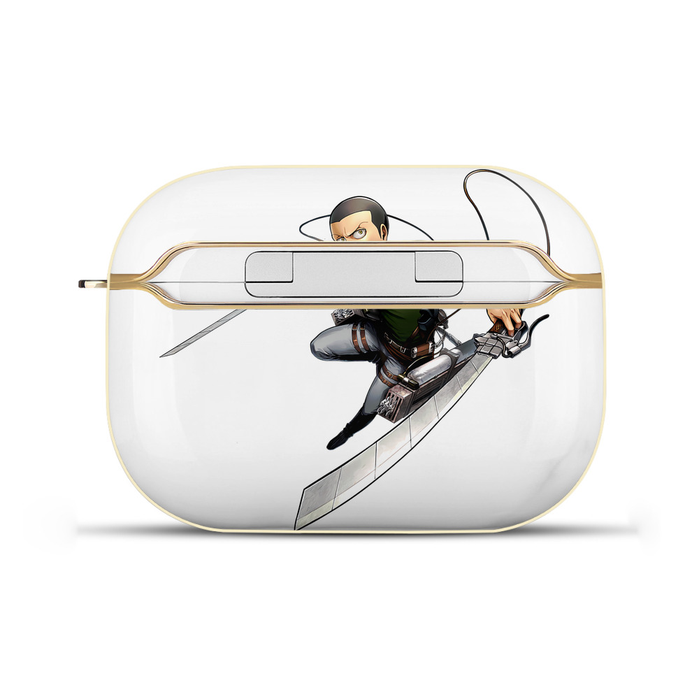 （画像用） 進撃の巨人 コニー·スプリンガー Attack on Titan Connie Springer 【AirPods Pro用】ハードシェル保護ケース｜耐衝撃・防指紋・カラビナ付き商品仕様