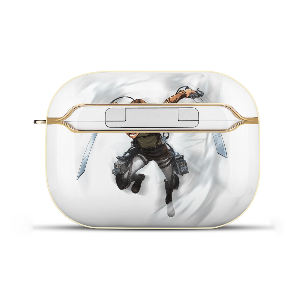 （画像用） 進撃の巨人 コニー·スプリンガー Attack on Titan Connie Springer 【AirPods Pro用】ハードシェル保護ケース｜耐衝撃・防指紋・カラビナ付き商品仕様
