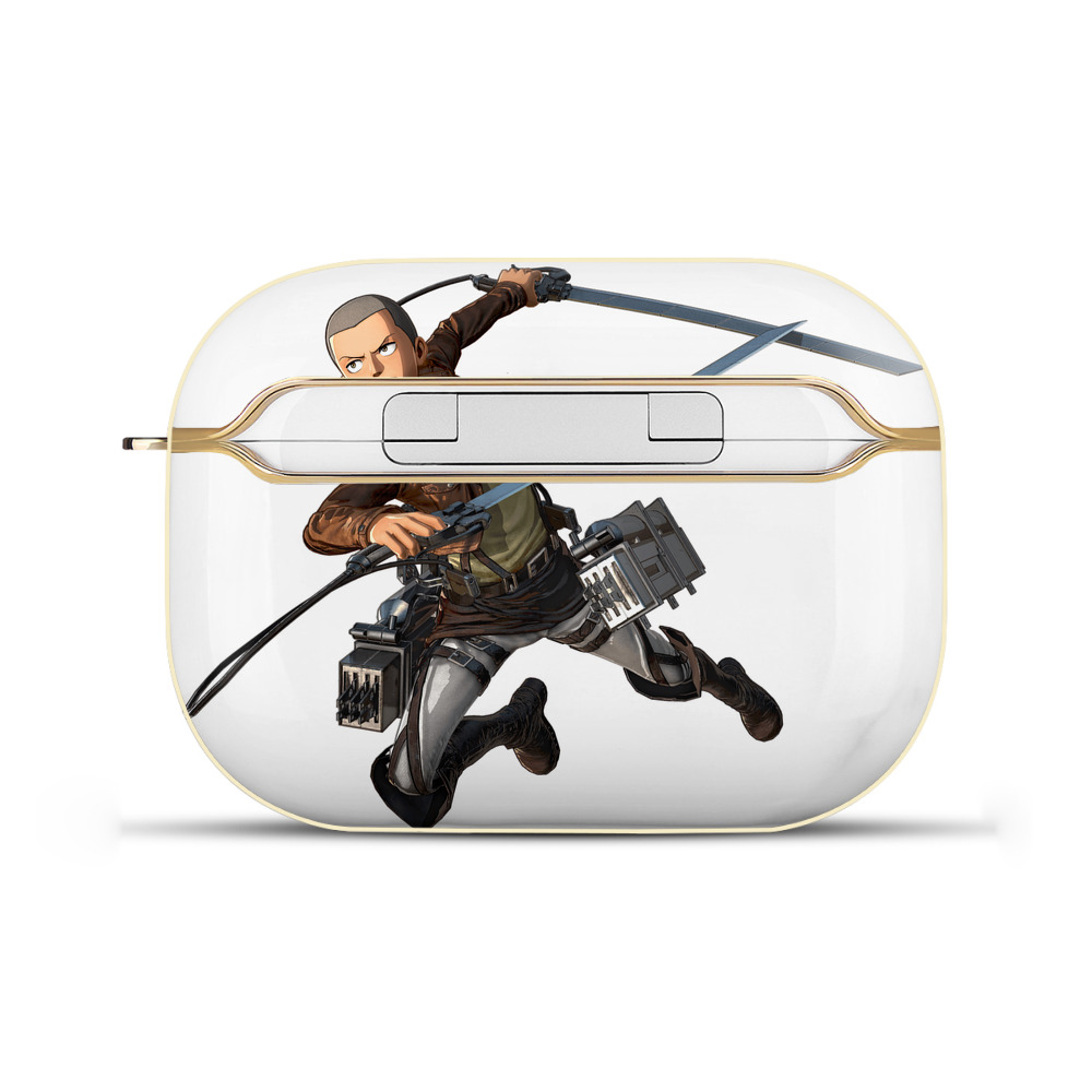 （画像用） 進撃の巨人 コニー·スプリンガー Attack on Titan Connie Springer 【AirPods Pro用】ハードシェル保護ケース｜耐衝撃・防指紋・カラビナ付き商品仕様