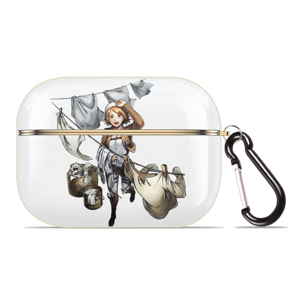 （画像用） 進撃の巨人 ペトラ·ラル Attack on Titan Petra Rall 【AirPods Pro用】ハードシェル保護ケース｜耐衝撃・防指紋・カラビナ付き商品仕様