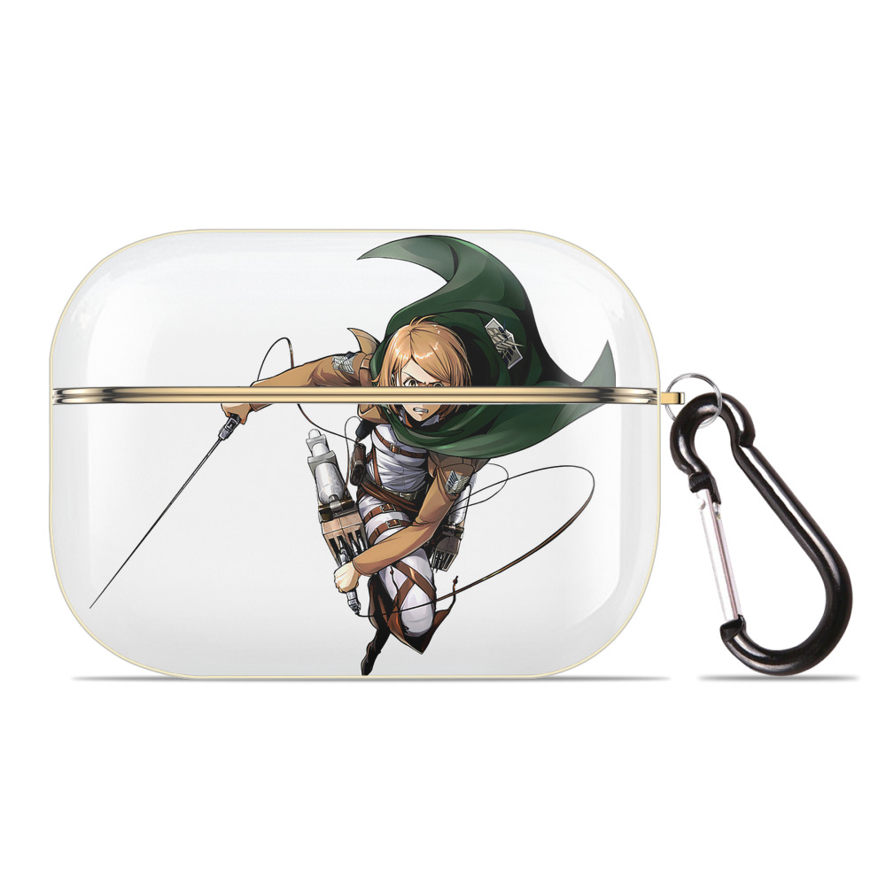（画像用） 進撃の巨人 ペトラ·ラル Attack on Titan Petra Rall 【AirPods Pro用】ハードシェル保護ケース｜耐衝撃・防指紋・カラビナ付き商品仕様