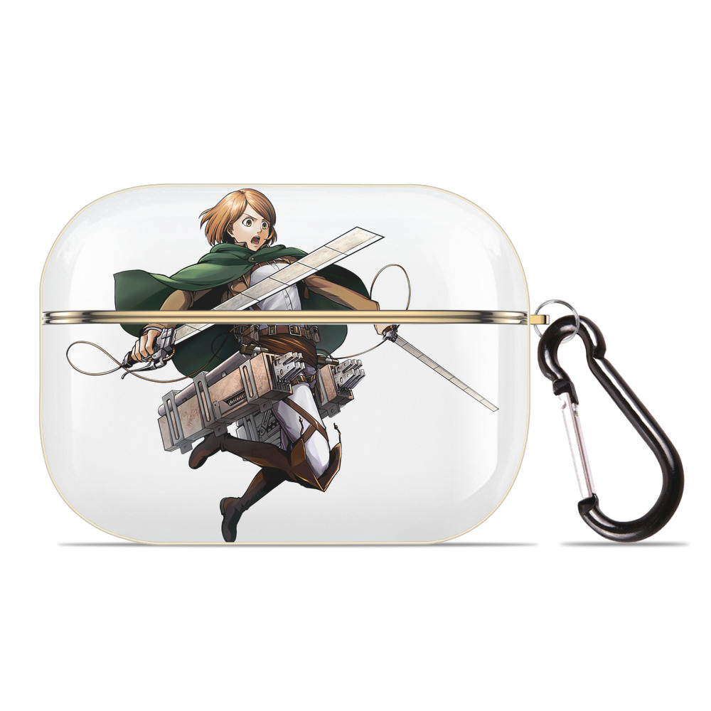 （画像用） 進撃の巨人 ペトラ·ラル Attack on Titan Petra Rall 【AirPods Pro用】ハードシェル保護ケース｜耐衝撃・防指紋・カラビナ付き商品仕様