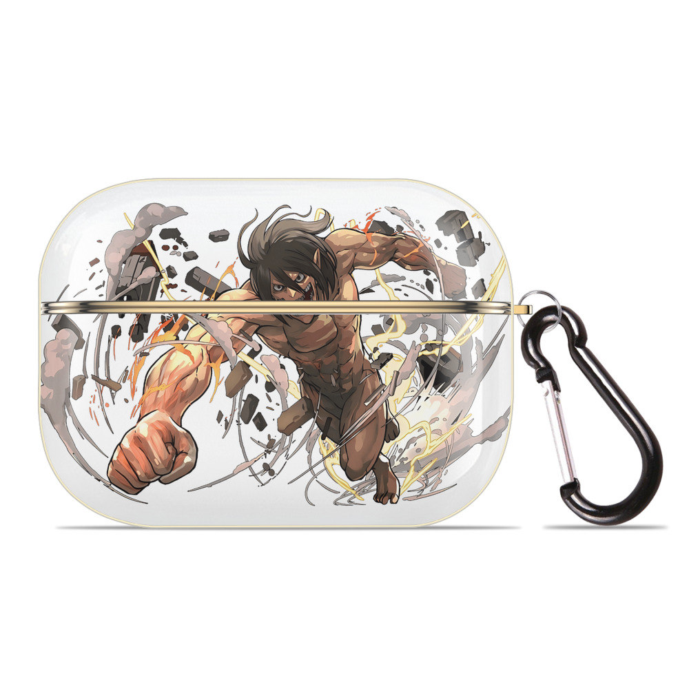 （画像用） 進撃の巨人 Attack on Titan 【AirPods Pro用】ハードシェル保護ケース｜耐衝撃・防指紋・カラビナ付き商品仕様