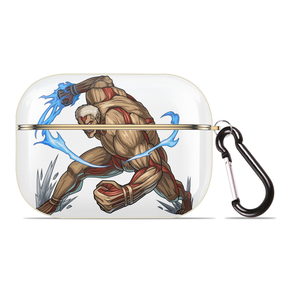 （画像用） 進撃の巨人 Attack on Titan 【AirPods Pro用】ハードシェル保護ケース｜耐衝撃・防指紋・カラビナ付き商品仕様